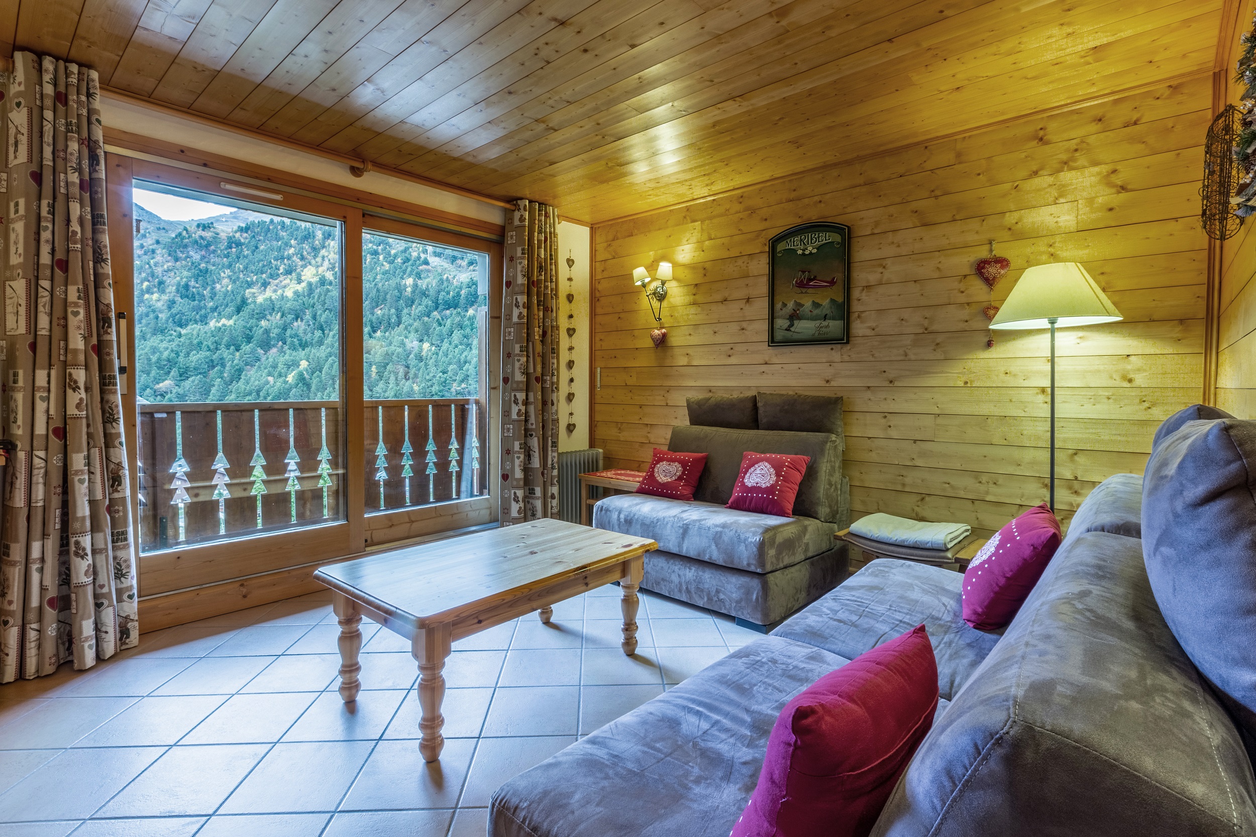 3 kamers 6 personen Charme - Appartements Lama - Méribel Mottaret 1850