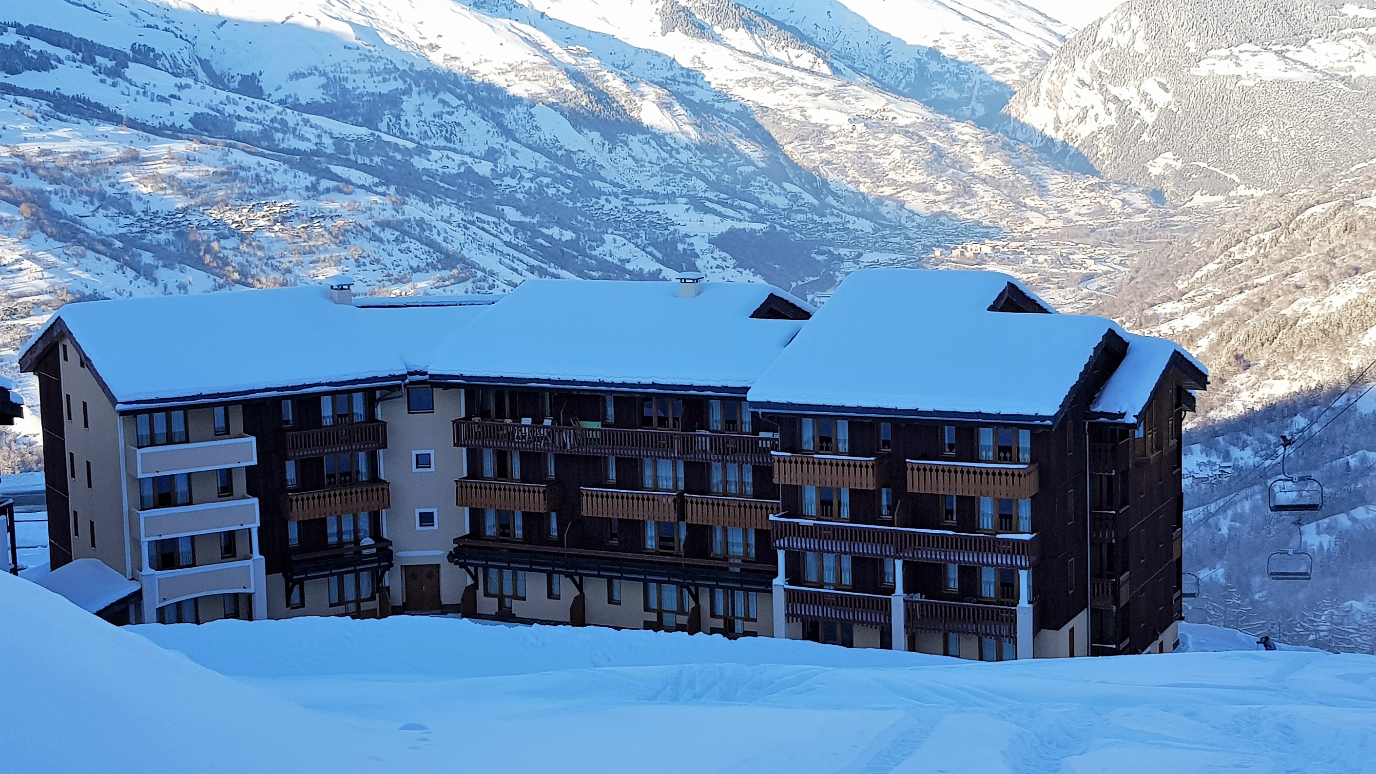2 kamer appartement 5 personen Tradition - Appartements Le Rami - Plagne - Les Coches