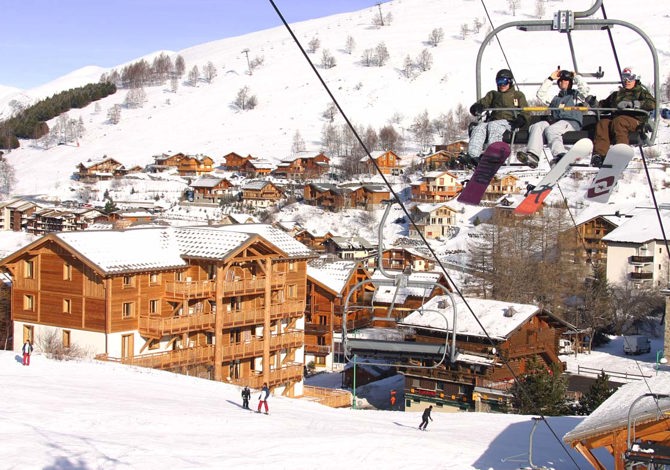 5 kamers 10 persoon Standing ALB52 - Résidence Vacanceole L'Alba - Les Deux Alpes Centre 