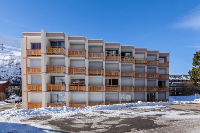 Studio slaapnis - 1 t/m 4 personen - Résidence Vacanceole Le Sappey - Les Deux Alpes Centre