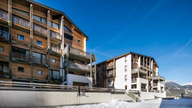 2 Kamer appartement 4 personen VP - Résidence Vacanceole Les Chalets & Balcons de la Vanoise - La Norma