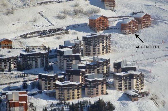 3 stukken 6 personen van charme 103. - Appartements Argentiere - Les Menuires Reberty 1850