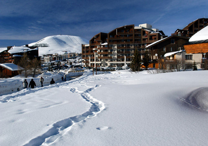 2-kamer appartement met cabine - 1 t/m 6 personen - Résidence Odalys Le Christiania - Alpe d'Huez