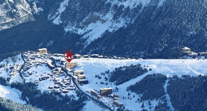 Studio 5 personen 1 Flocon - Appartements Residence 1650 - Courchevel 1650