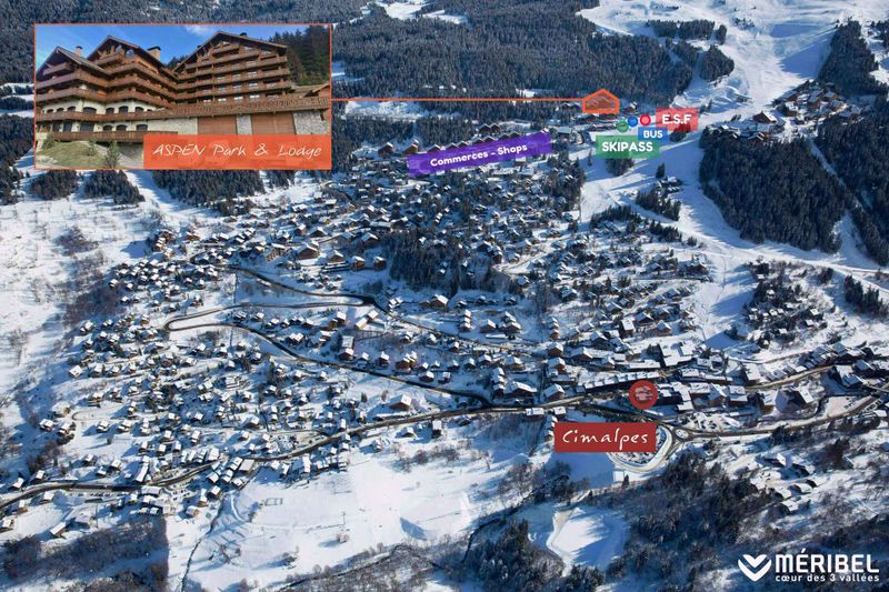 3 kamer appartement 4 personen 4 Flocons - Appartements Aspen Park Lodge - Méribel Centre 1600