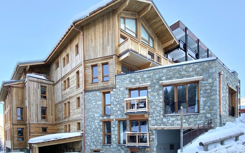 chalet 3 kamer appartement 5 personen - Appartements Les Ancolies - Courchevel 1550