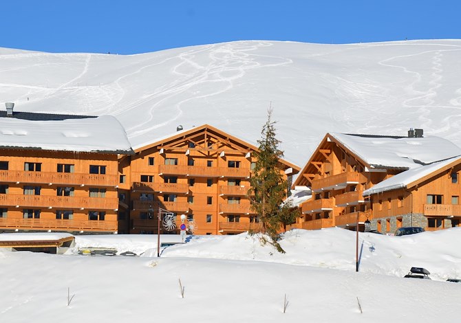 2-kamer appartement - 2 t/m 4 personen - Résidence Le Sun Valley 4* E - Plagne Soleil