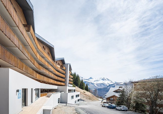 2 kamers 6 personen cabine - Résidence Vacanceole Les Écrins d'Auris 3* - Auris en Oisans