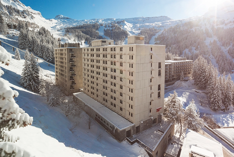 Penthouse 4 stukken 6 personen J-30 Halfpension - RockyPop Flaine Hôtel & Spa 4* - Flaine Forum 1600
