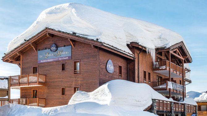 3 Kamer appartement 6 personen . - Résidence CGH & SPA Le Lodge Hemera 4* . - La Rosière