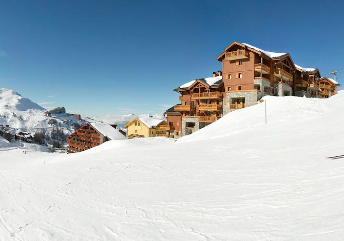 3 Kamer appartement 6 personen Goud. - Résidence CGH & SPA Les Granges du Soleil 4* . - Plagne Soleil