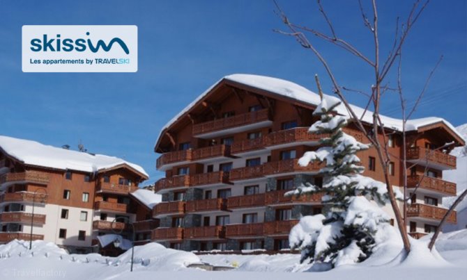 2 Kamers Alcôve 6 personen - Skissim Premium - Les Chalets de l'Adonis 4* - Les Menuires Bruyères