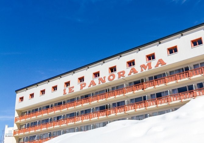 Kamer 2 personen met balkon en volpension - Hotel Club MMV Le Panorama 3* - Les Deux Alpes Centre 
