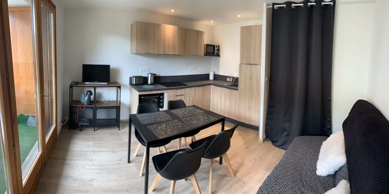Studio cabine 4 personen - Appartement Myosotis 226 - Les Deux Alpes Venosc