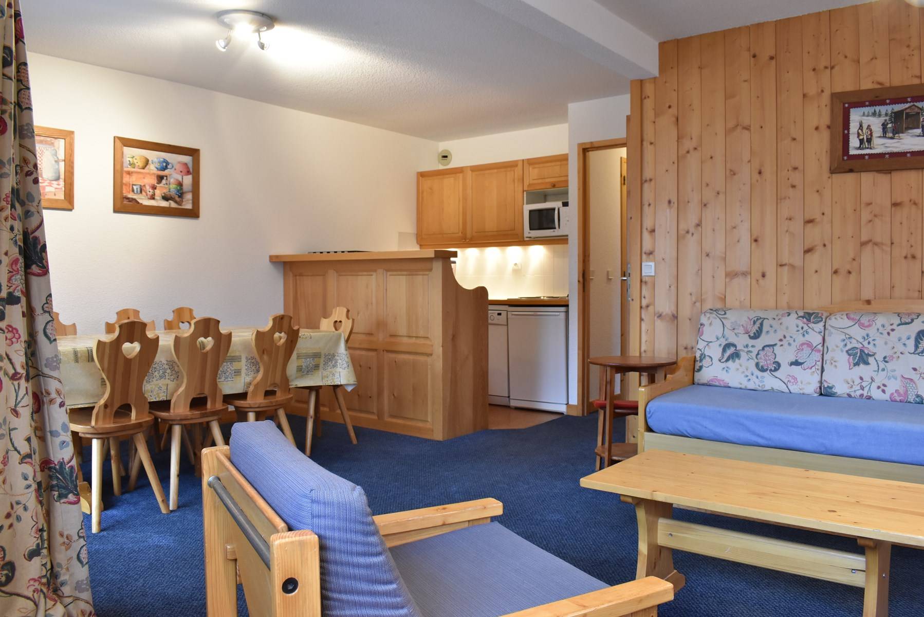 Appartement 3 kamer appartement 6 personen - Appartements Le Telemark - Méribel Centre 1600