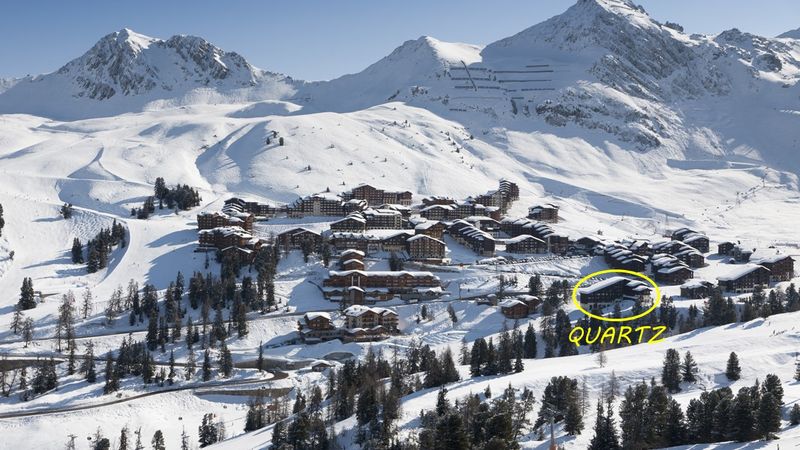 3 Kamers 6 personen G061 - Appartements Quartz - Plagne - Belle Plagne
