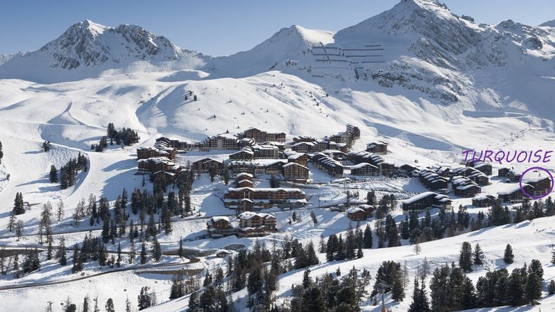 2 Kamer appartement 4 personen 0405 - Appartements Turquoise - Plagne - Belle Plagne