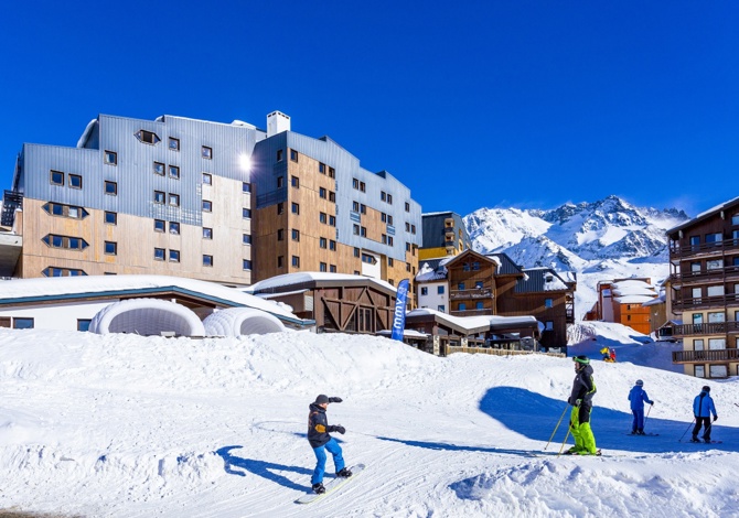 Driepersoonskamer - 3 t/m 3 personen - Hotel Club MMV les Arolles 4* - Val Thorens