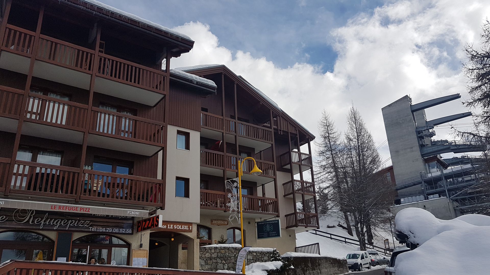 3 kamers 6 personen Confortable EILA21 - Appartements Soleil A - Plan Peisey