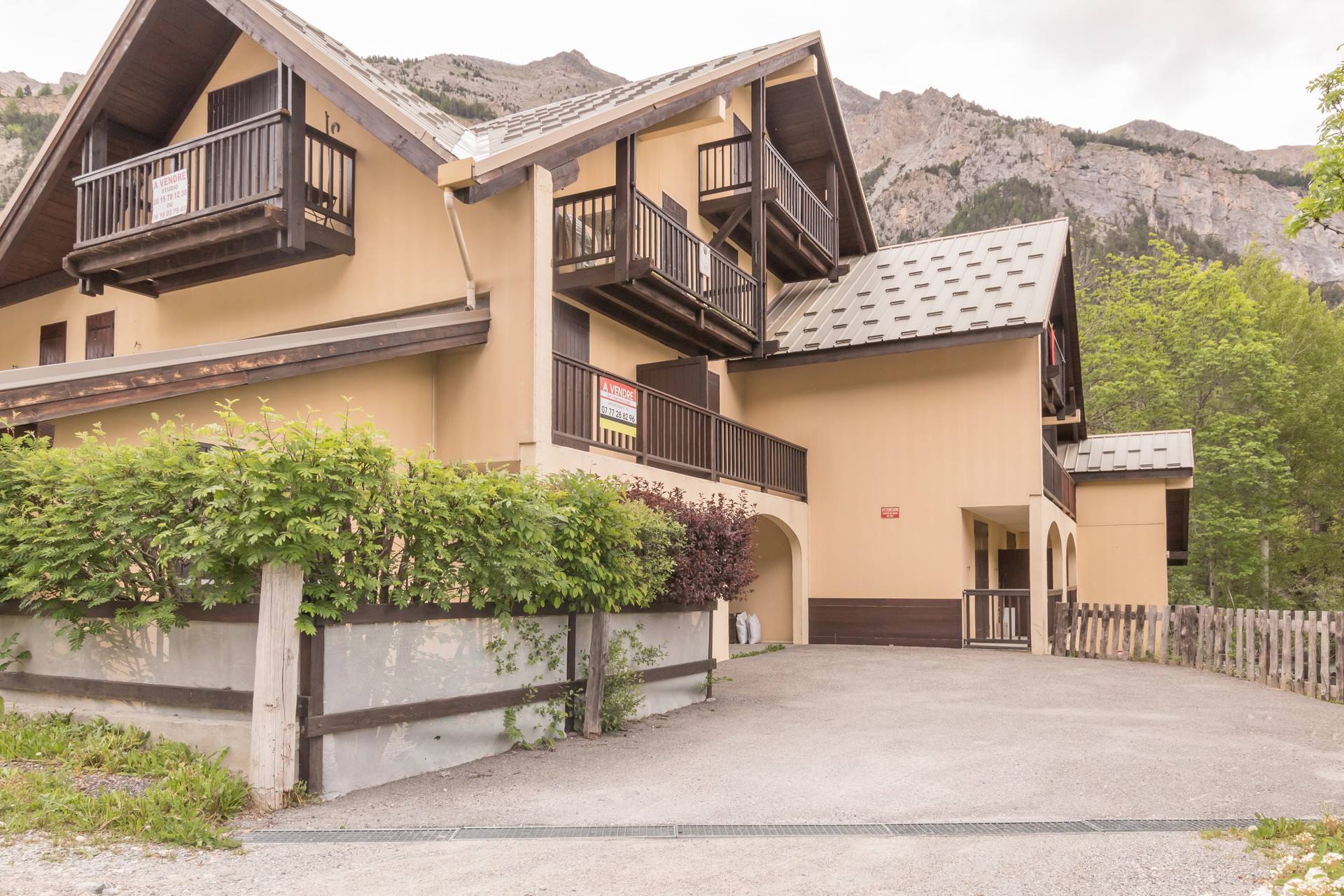 Studio 3 personen Klassiek MIC9 - Appartements Beouriou 40315 - Serre Chevalier 1200 - Briançon