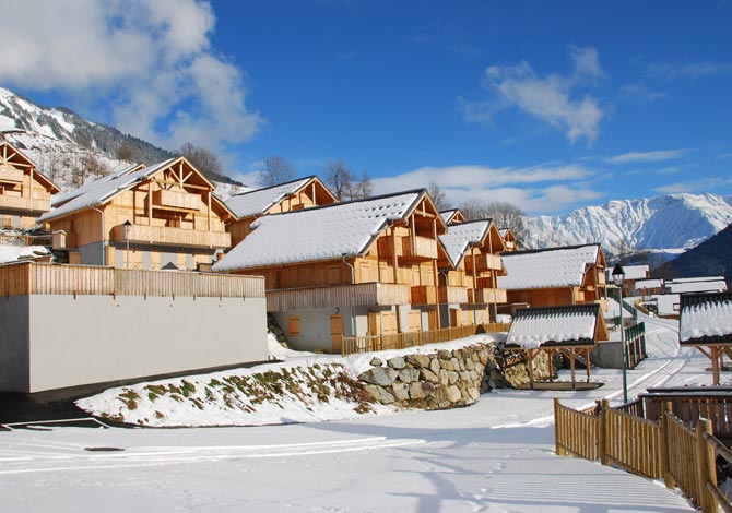 3 Kamers 6 personen vp - Résidence Les Chalets des Ecourts 3* - Saint Jean d'Arves