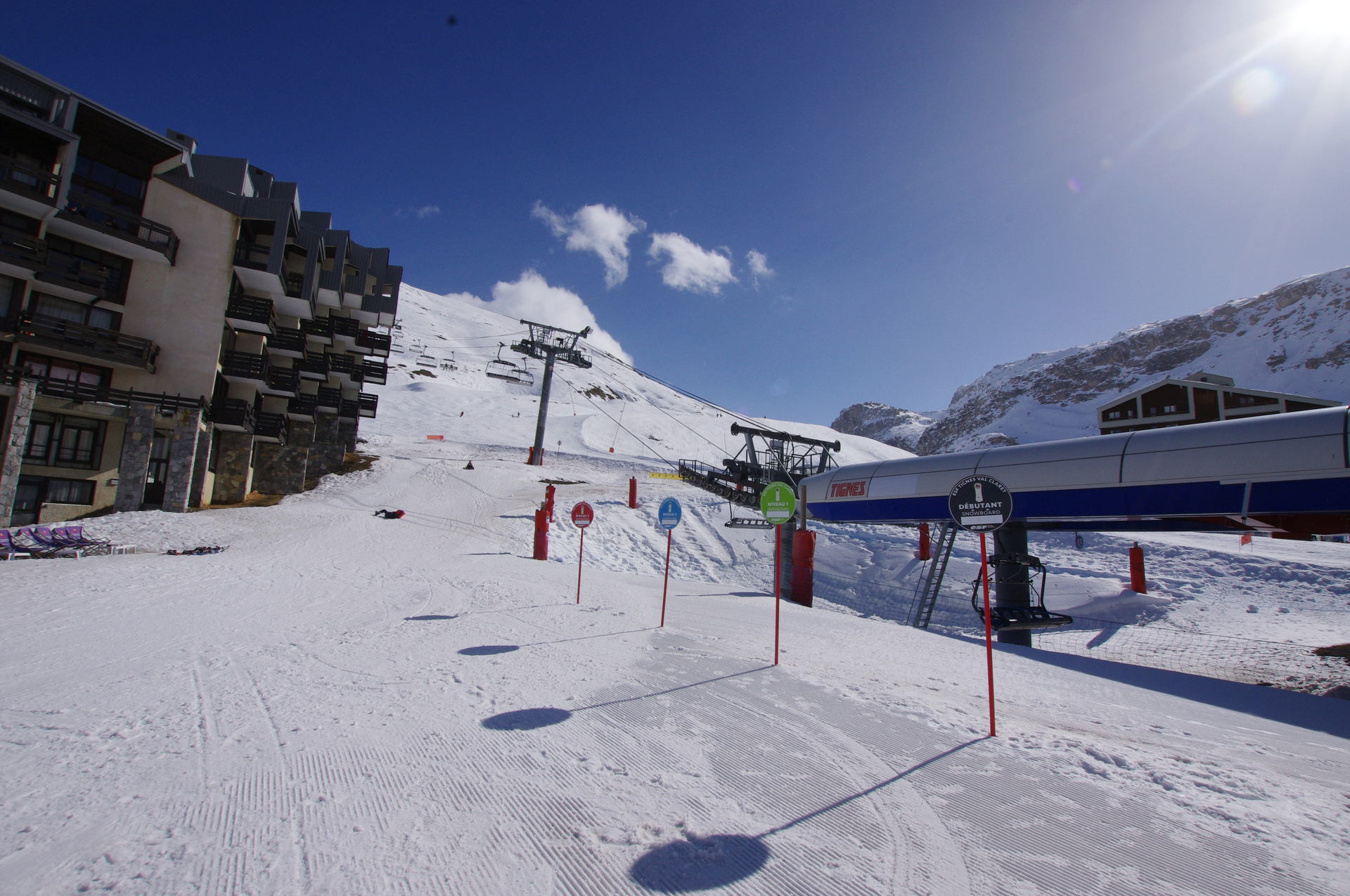 Studio 4 personen Classic HVCB220 - Appartements Hauts Val Claret - Tignes Val Claret