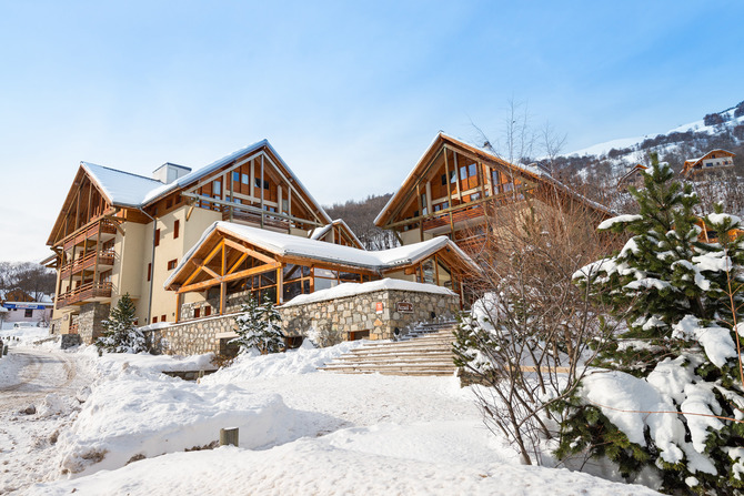 2-kamer appartement cabine - 2 t/m 6 personen - travelski home select - Résidence Les Chalets du Galibier 4* - Valloire