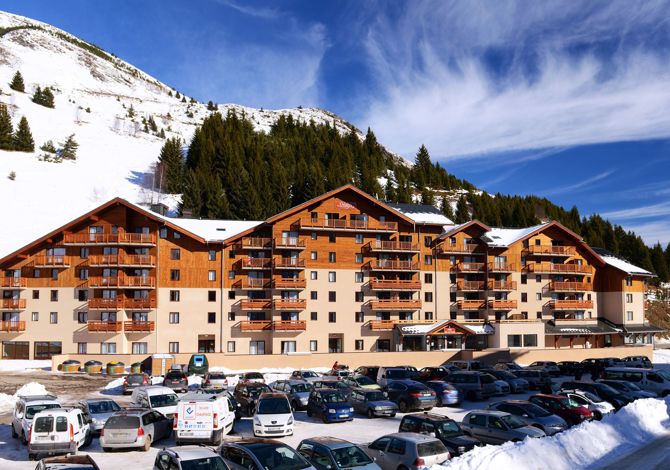 Studio - 1 t/m 3 personen - Résidence Odalys Les Balcons d'Auréa 4* - Auris en Oisans