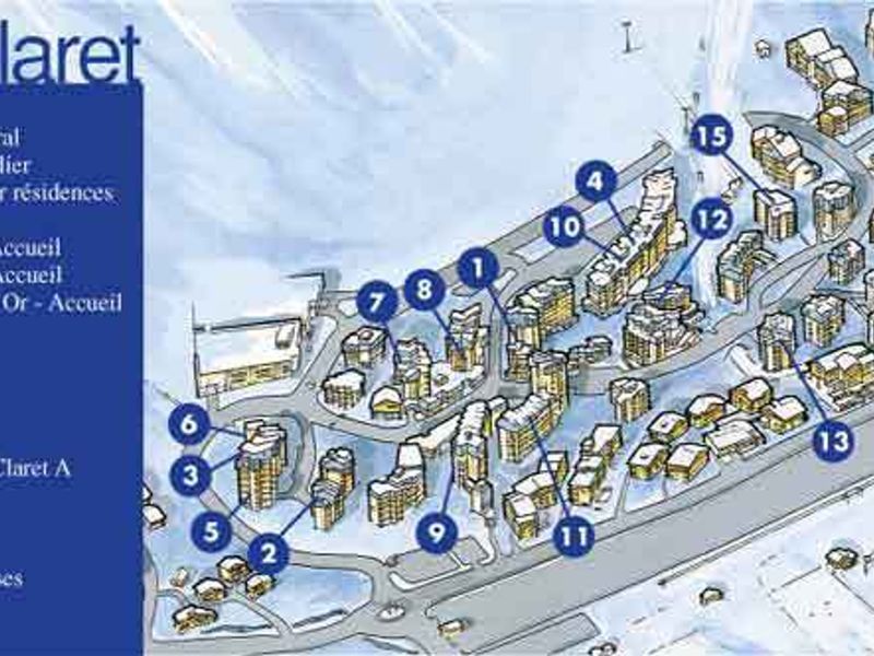 TIGNES - 6 pers, 41 m2, 2/1 - Tignes Val Claret