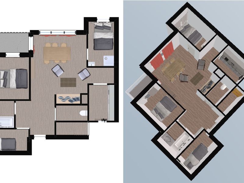 Appartement Val-d'Isère, 4 pièces, 6 personnes - Val d'Isère Centre