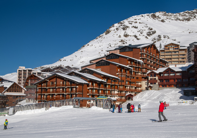 4 Kamer appartement 4/8 Personen Privilege met mezzanine - Résidence Le Cheval Blanc 3* - Val Thorens