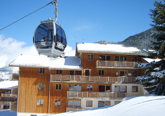 2 Kamers cabine 6 personen SRP - Résidence Les Chalets de Florence 3* - Valfréjus