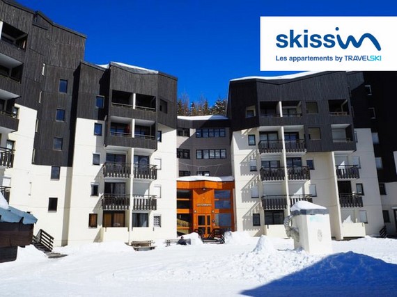 Studio hoek met bergen 4 personen 202 - Skissim Classic - Résidence Gentianes - Les Menuires Reberty 1850