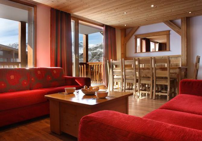 5 Kamers appartement 8/10 Personen Duplex - Résidence La Cime des Arcs 4* - Les Arcs 2000