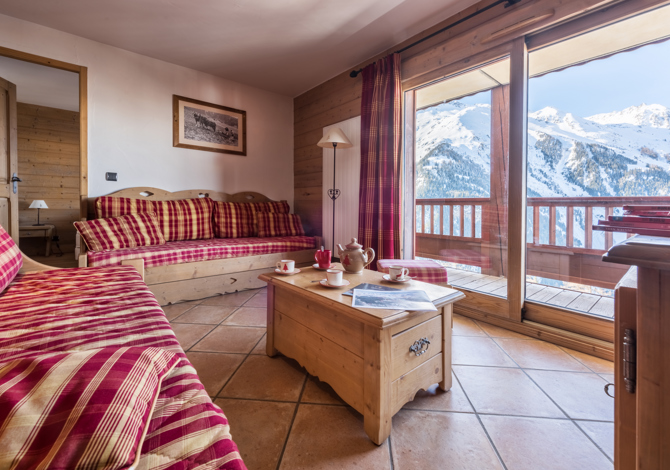 4 Pieces 6/8 personen - Résidence CGH & SPA Les Fermes de Sainte Foy 4* - Sainte Foy en Tarentaise