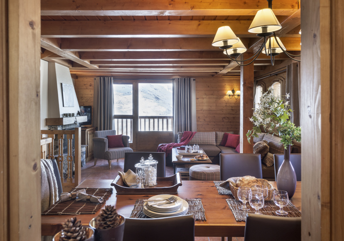 6 Kamers 11 Personen met cabine - Résidence Hameau de la Sapinière **** - Les Menuires Reberty 1850