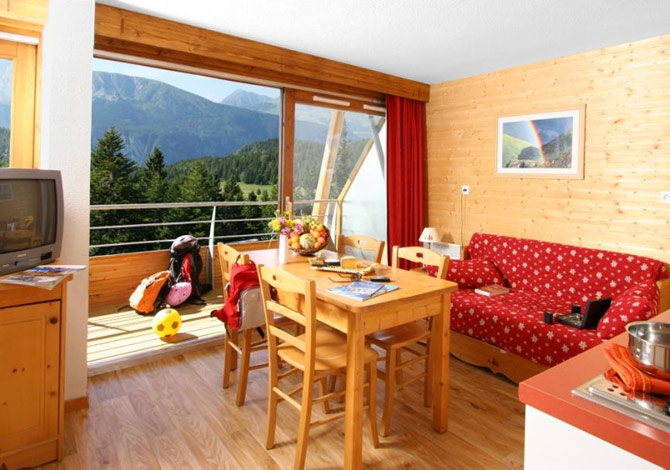 Studio 4 Personen - Résidence Les Villages du Bachat 3* - Chamrousse