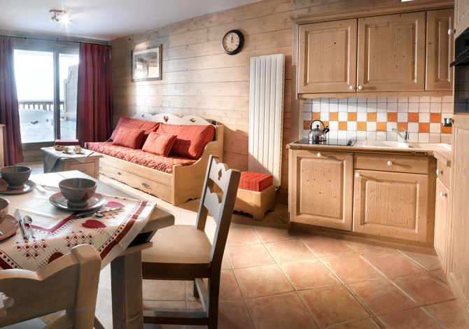 4 Kamer appartement 8 Personen - Résidence CGH & SPA Kalinda 4* - Tignes 1800