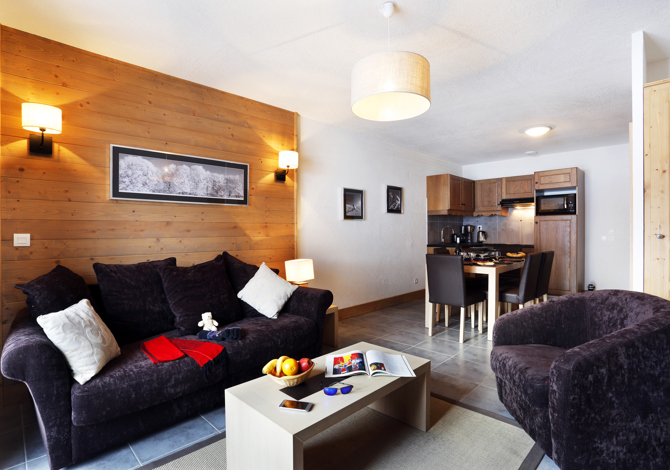 2 Kamers 2/4 Personen - Nemea Résidence Le Grand Ermitage - Châtel