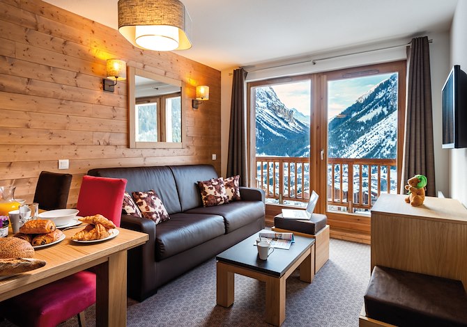 4 kamer appartement of 4 kamer appartement in duplex 8 personen - Résidence Lagrange Vacances Les Hauts de la Vanoise 4* - Pralognan la Vanoise
