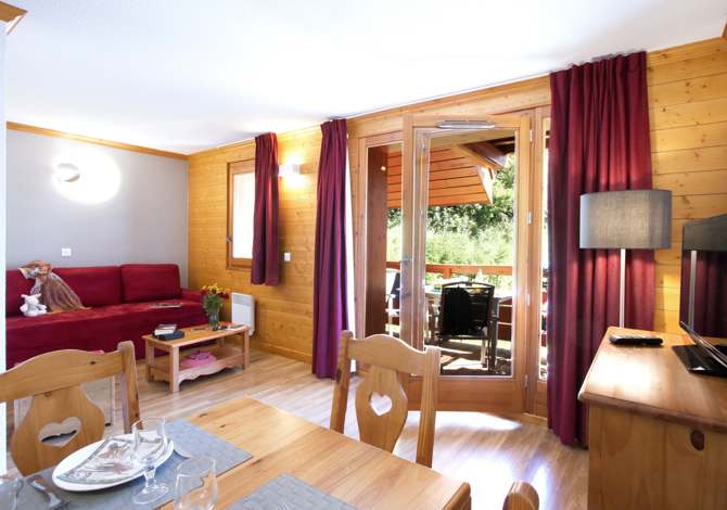 3 kamers appartement 6 personen - Résidence Odalys Le Hameau et les Chalets de la Vallée d'Or 3* - Valloire