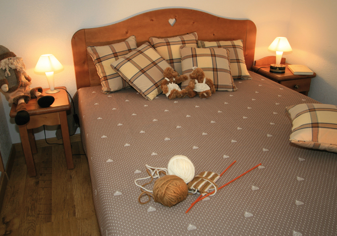 3 Pieces cabine 8 personen - Résidence Lagrange Vacances L'Arollaie 4* - Plan Peisey