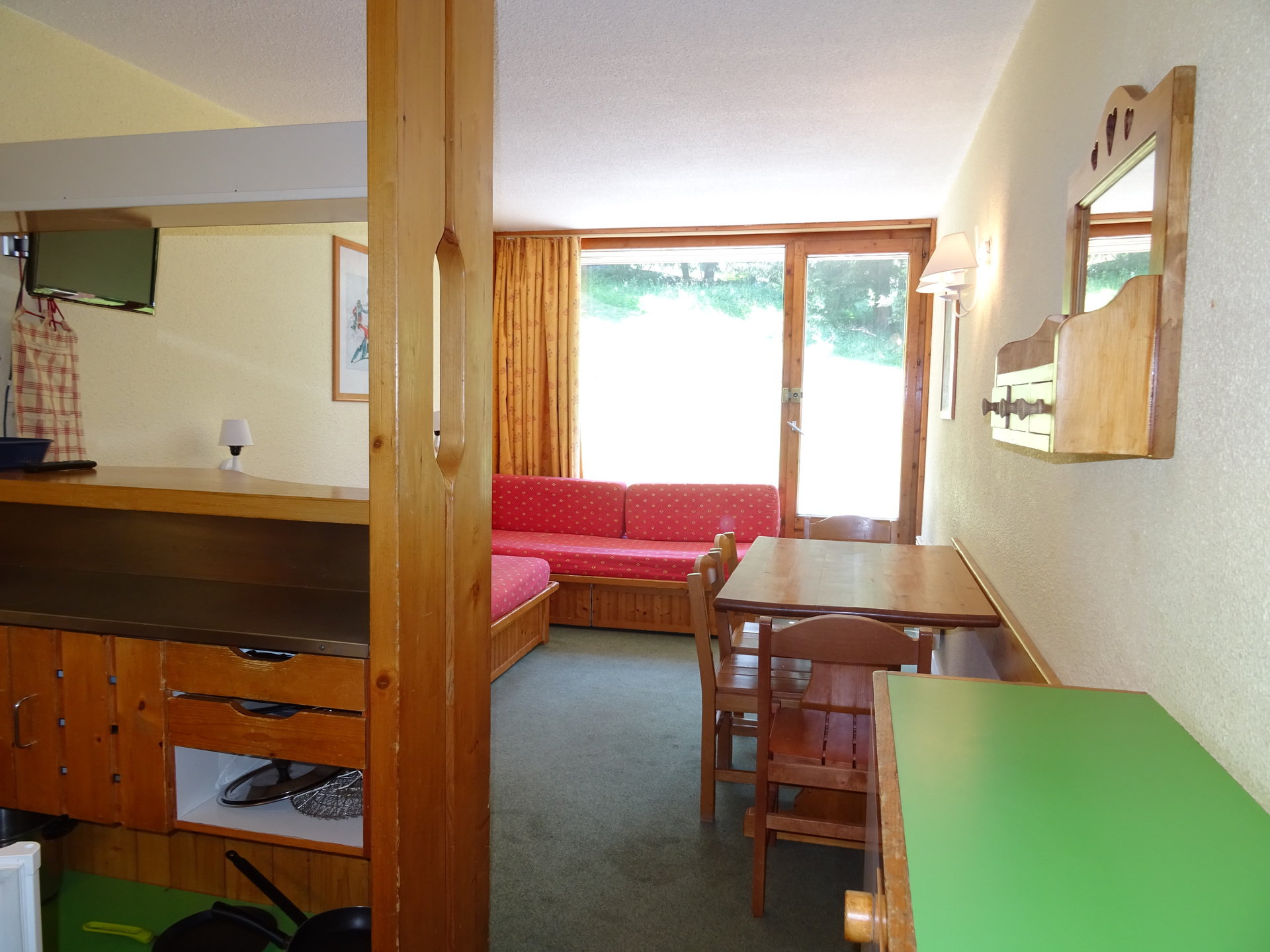 Studio 5 personen Klassiek LZ1080 - Appartements Lauzières - Les Arcs 1800