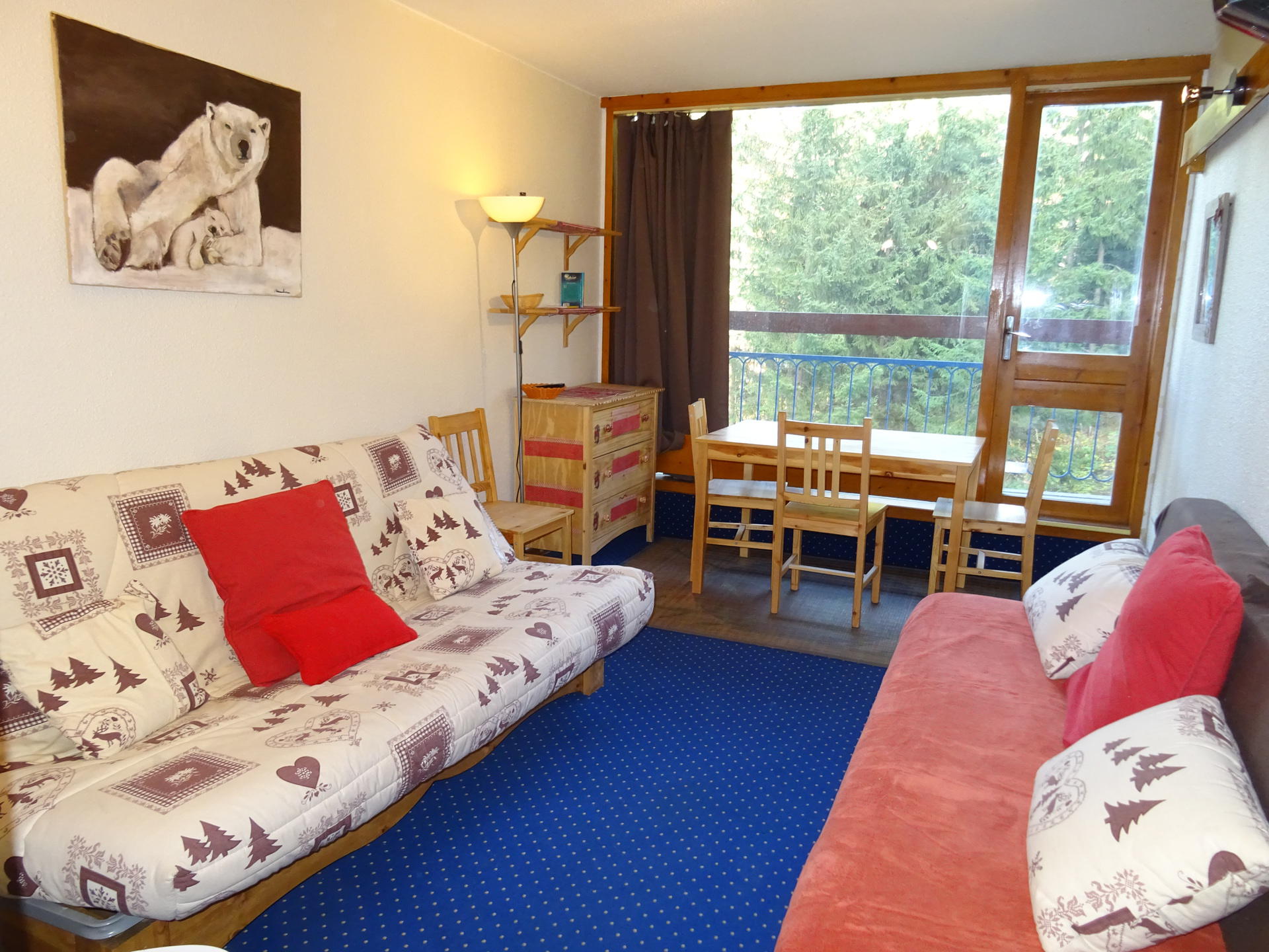 Studio 4 Personen Klassiek MVD308 - Appartements Miravidi - Les Arcs 1800