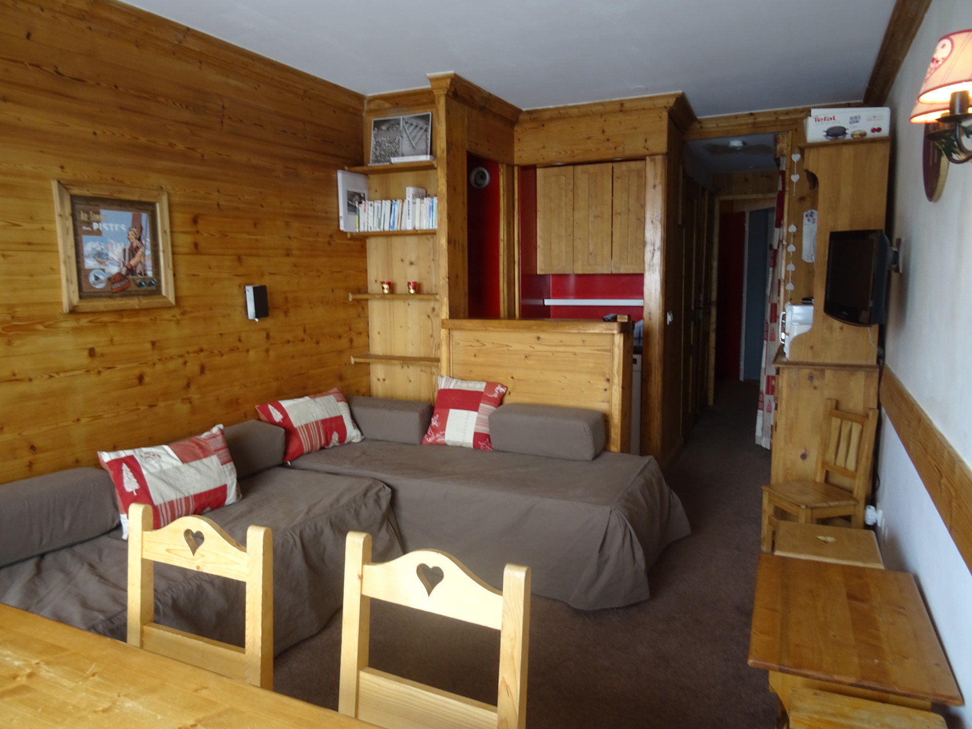 Studio 4 personen Comfort AIR334R - Appartements Residence Hotel Aiguille Rouge - Les Arcs 2000