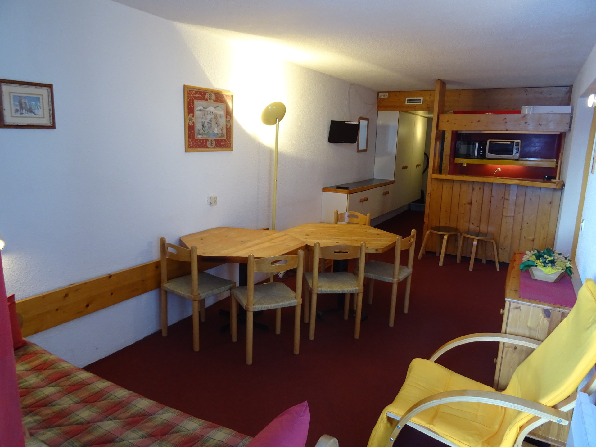 2 Kamer appartement 6 Personen Classique VA1216R - Appartements Varet - Les Arcs 2000