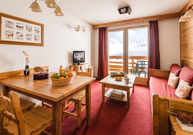 2-kamer appartement - 2 tm 4 personen - Résidence Lagrange Vacances Les Hauts de Comborcière 4* - La Toussuire