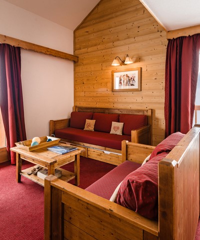 2 Kamers 6 Personen met cabine - Résidence Lagrange Vacances Les Hauts de Comborcière 4* - La Toussuire