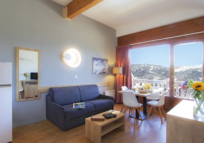 Studio cabine 4 personen - Résidence Odalys Le Buet 2* - Morillon 1100 Les Esserts
