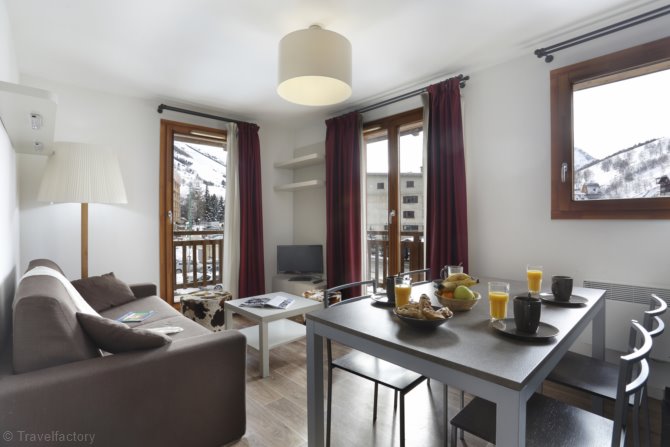 3-kamer appartement - 2 t/m 6 personen - Résidence Vacanceole Au Coeur des Ours 3* - Les Deux Alpes Centre 